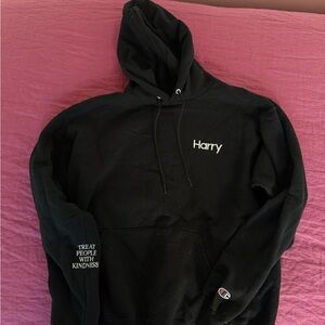HARRY STYLES - HS 1 TOUR - Champion Black Hoodie